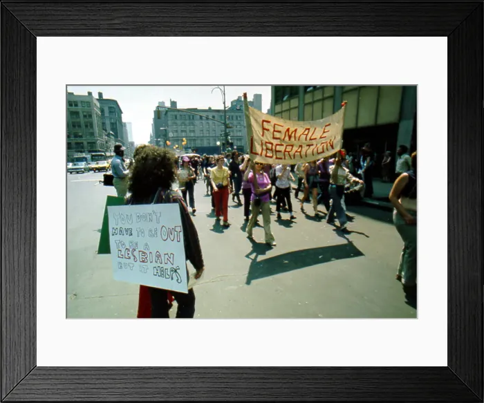 Framed Print : Photo of Protests