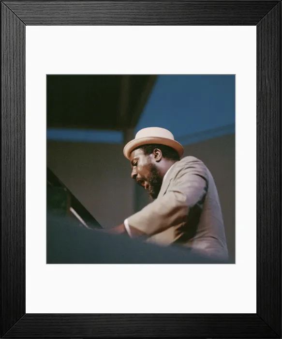 Framed Print : Jazz Pianist Thelonious Monk Framed Print : Jazz Pianist Thelonious Monk