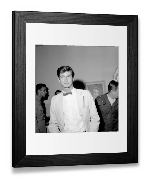 Framed Print : Photo of Tony Perkins Framed Print : Photo of Tony Perkins