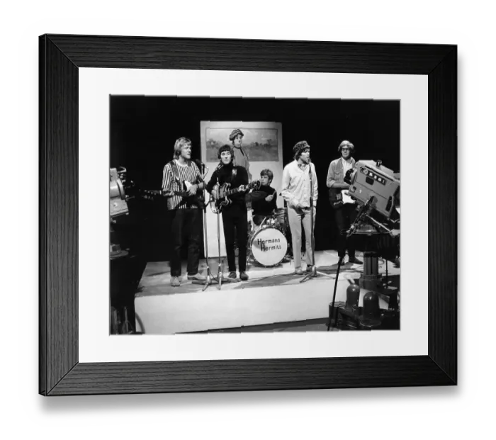 Framed Print : Photo of Herman's Hermits Framed Print : Photo of Herman's Hermits