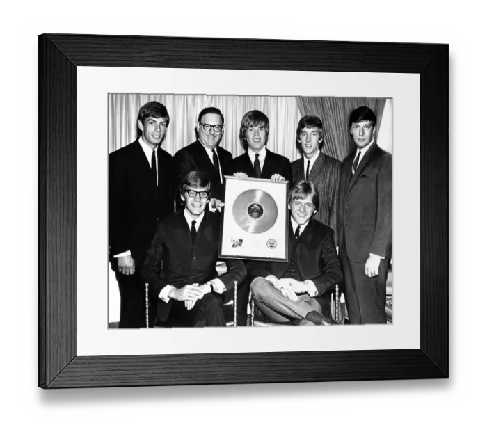 Framed Print : Photo of Herman's Hermits Framed Print : Photo of Herman's Hermits