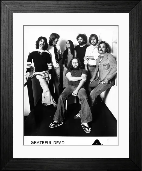 Framed Print : Photo of Grateful Dead Framed Print : Photo of Grateful Dead