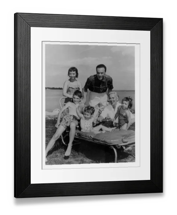 Framed Print : Photo of Alan Freed Framed Print : Photo of Alan Freed
