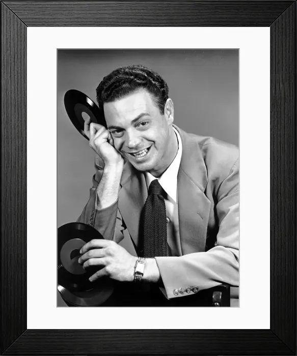 Framed Print : Photo of Alan Freed Framed Print : Photo of Alan Freed