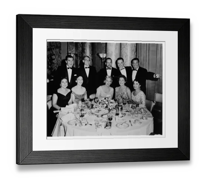 Framed Print : Photo of Alan Freed Framed Print : Photo of Alan Freed
