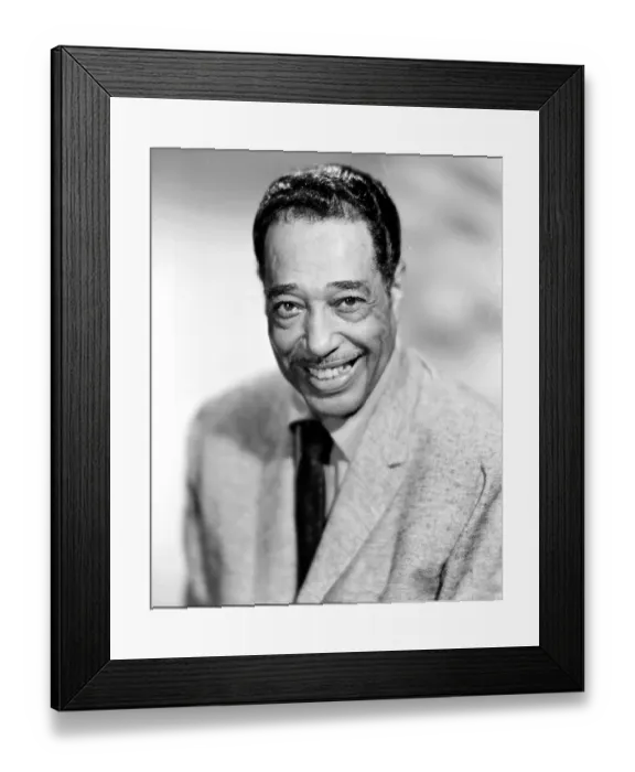 Framed Print : Duke Ellington Portrait Framed Print : Duke Ellington Portrait