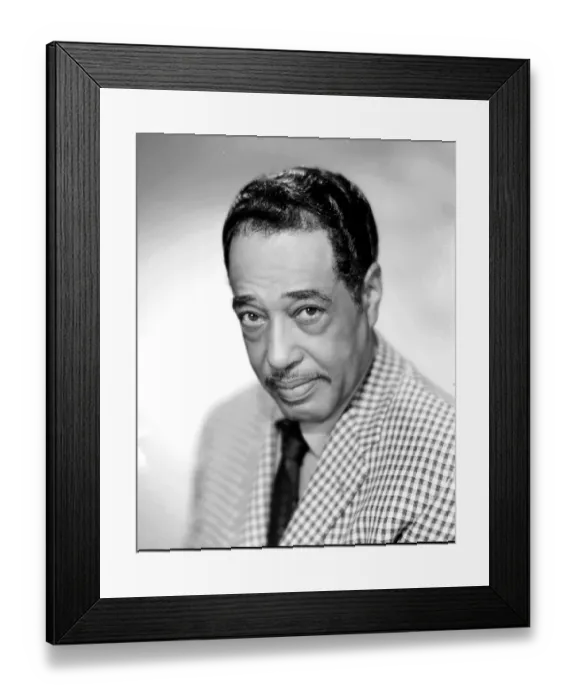 Framed Print : Duke Ellington Portrait