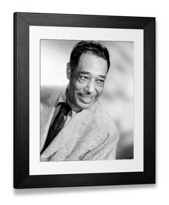 Framed Print : Duke Ellington Portrait