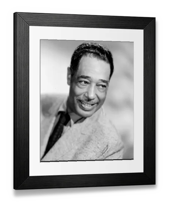 Framed Print : Duke Ellington Portrait