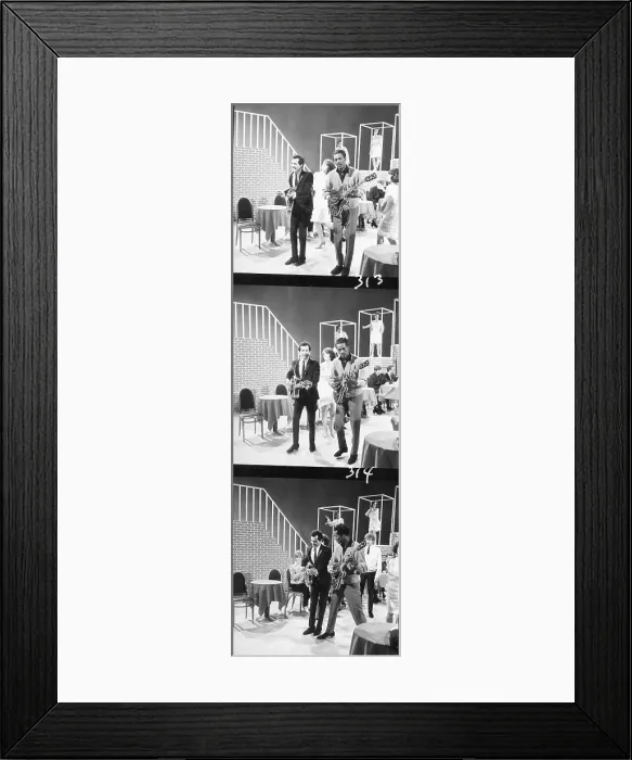Framed Print : Chuck Berry Performing On A TV Show Framed Print : Chuck Berry Performing On A TV Show