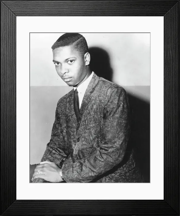 Framed Print : Booker T. Jones Portrait