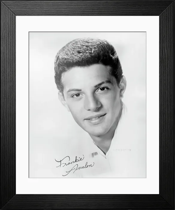 Framed Print : Frankie Avalon Portrait Session Framed Print : Frankie Avalon Portrait Session