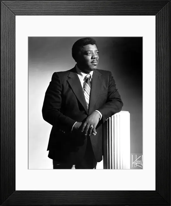 Framed Print : Photo of Rev. James Cleveland Framed Print : Photo of Rev. James Cleveland