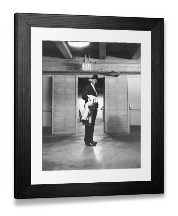 Framed Print : Singer Nat King Cole Framed Print : Singer Nat King Cole