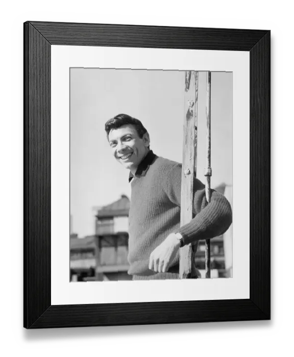 Framed Print : Singer Ed Ames
