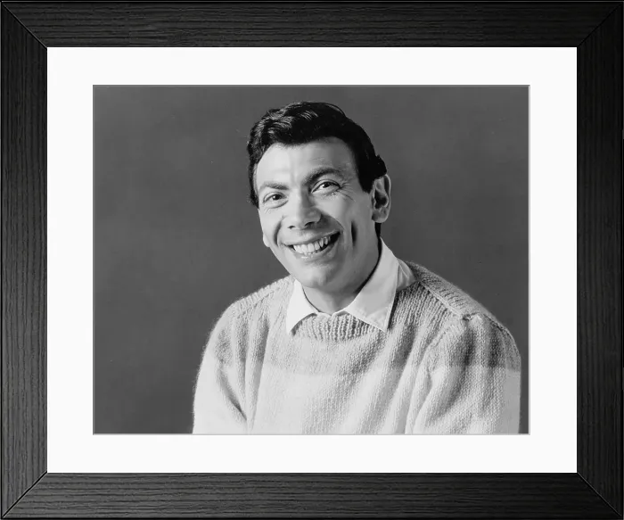 Framed Print : Singer Ed Ames