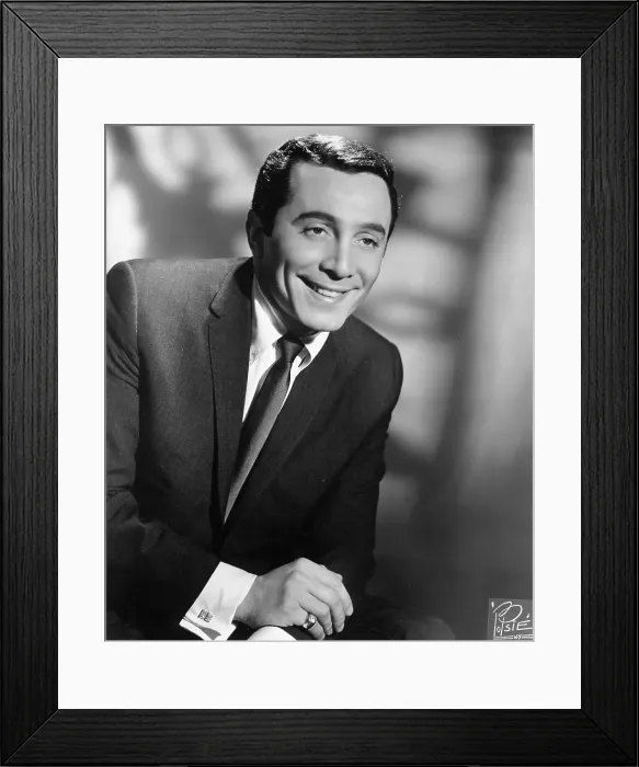 Framed Print : Singer Al Martino Framed Print : Singer Al Martino