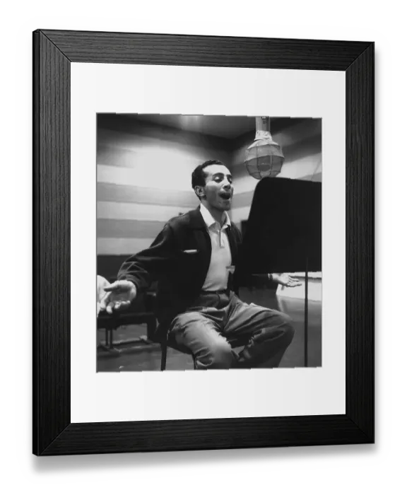 Framed Print : Singer Al Martino Framed Print : Singer Al Martino