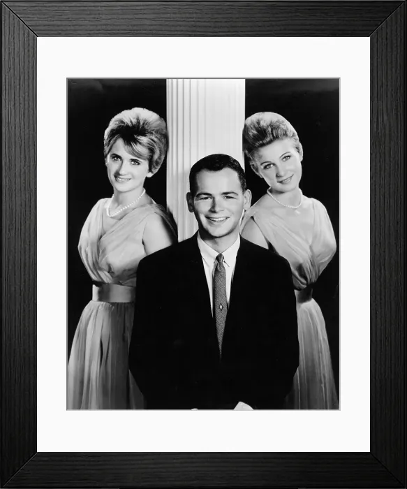 Framed Print : Pop Trio The Fleetwoods Framed Print : Pop Trio The Fleetwoods