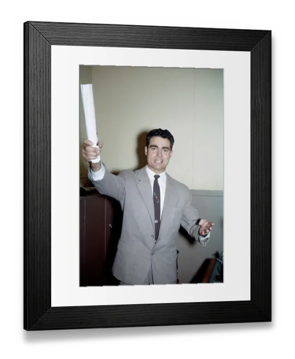 Framed Print : Photo of Le Roy Van Dyke Framed Print : Photo of Le Roy Van Dyke