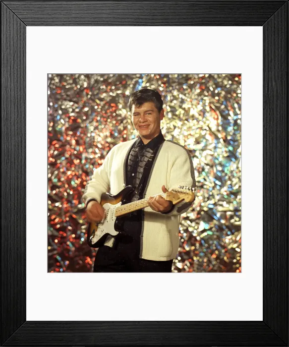 Framed Print : Photo of Ritchie Valens Framed Print : Photo of Ritchie Valens