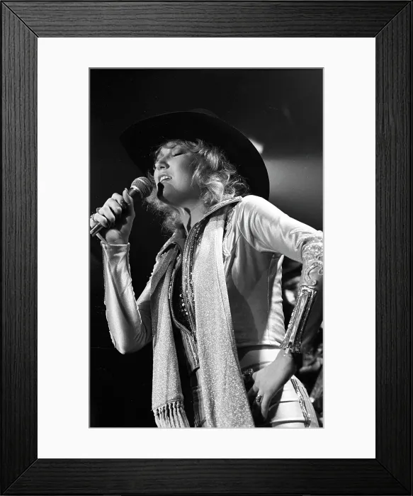 Framed Print : Tanya Tucker Performing Framed Print : Tanya Tucker Performing