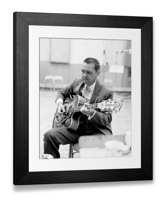 Framed Print : Photo of Merle Travis Framed Print : Photo of Merle Travis