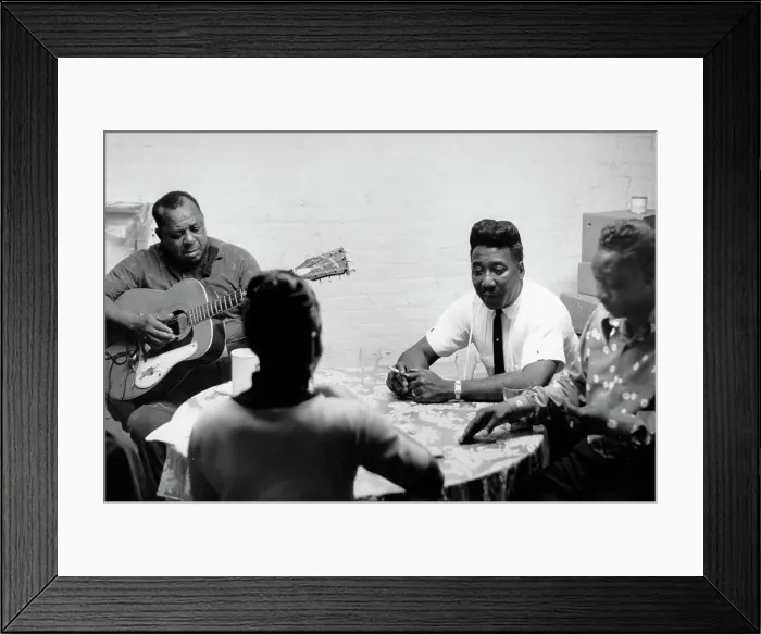 Framed Print : Photo of Muddy Waters Framed Print : Photo of Muddy Waters