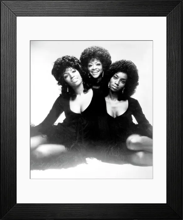 Framed Print : Photo of Three Degrees Framed Print : Photo of Three Degrees