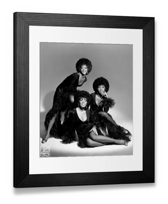 Framed Print : Photo of Three Degrees Framed Print : Photo of Three Degrees
