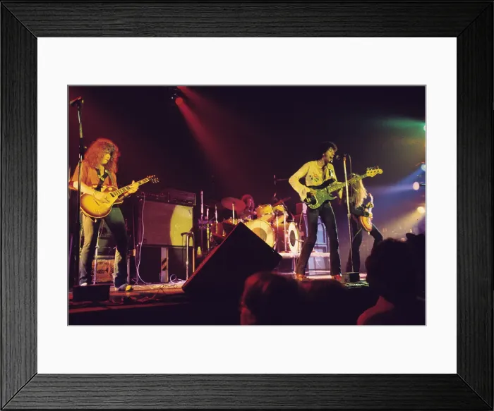 Framed Print : Photo of Thin Lizzy Framed Print : Photo of Thin Lizzy