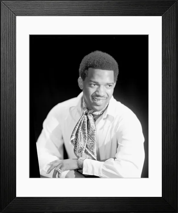 Framed Print : Photo of Edwin Starr Framed Print : Photo of Edwin Starr