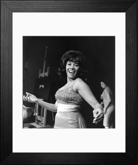 Framed Print : Photo of Dee Dee Sharp Framed Print : Photo of Dee Dee Sharp