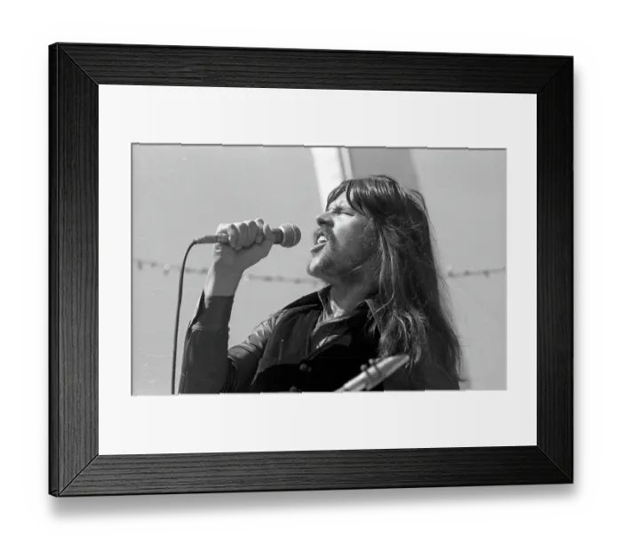Framed Print : Photo of Bob Seger Framed Print : Photo of Bob Seger