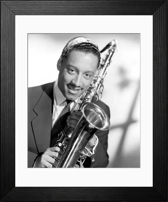 Framed Print : Photo of Paul Quinichette