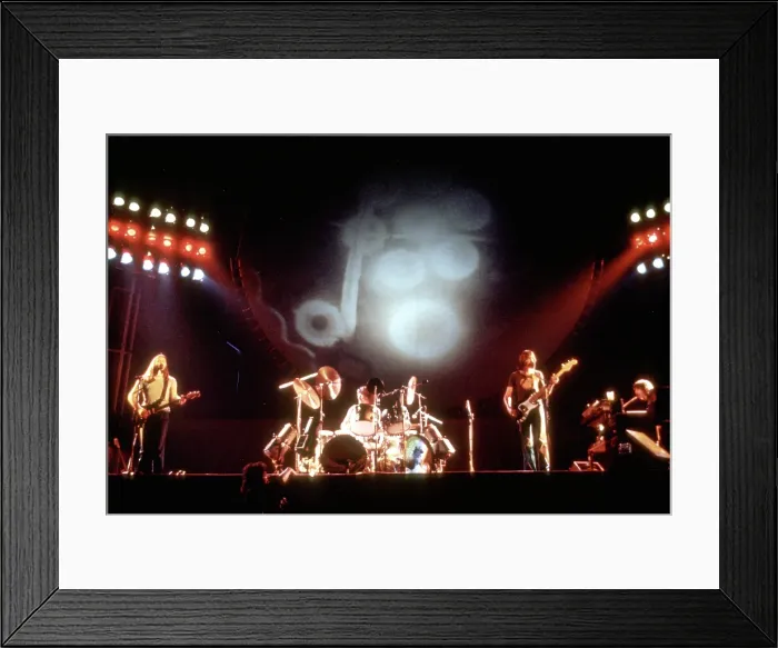 Framed Print : Photo of Pink Floyd Framed Print : Photo of Pink Floyd