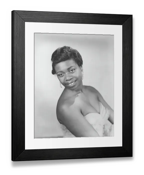Framed Print : Photo of Esther Phillips Framed Print : Photo of Esther Phillips