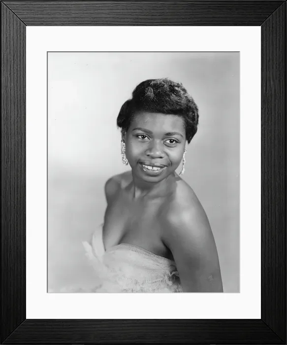 Framed Print : Photo of Esther Phillips Framed Print : Photo of Esther Phillips