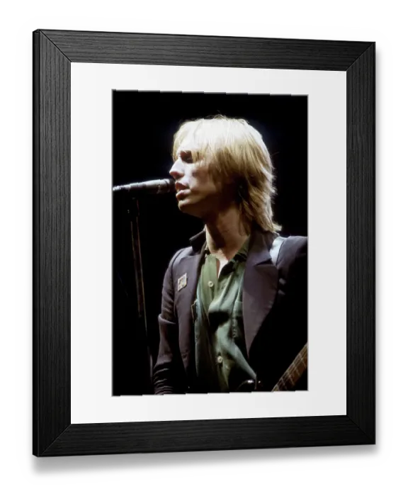 Framed Print : Photo of Tom Petty Framed Print : Photo of Tom Petty