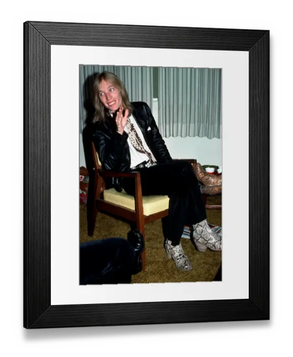 Framed Print : Photo of Tom Petty Framed Print : Photo of Tom Petty