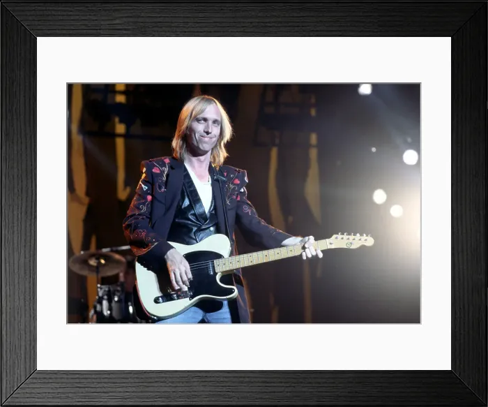 Framed Print : Photo of Tom Petty Framed Print : Photo of Tom Petty