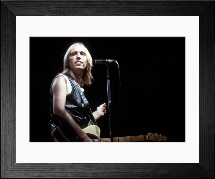 Framed Print : Photo of Tom Petty Framed Print : Photo of Tom Petty