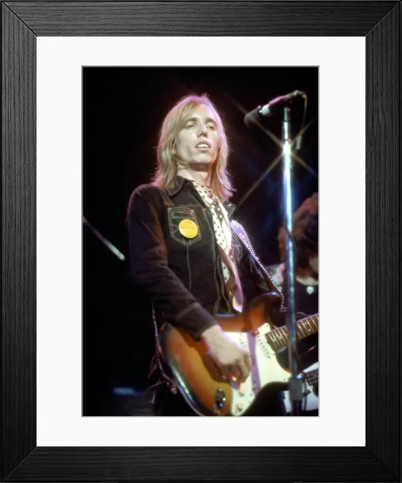 Framed Print : Photo of Tom Petty Framed Print : Photo of Tom Petty