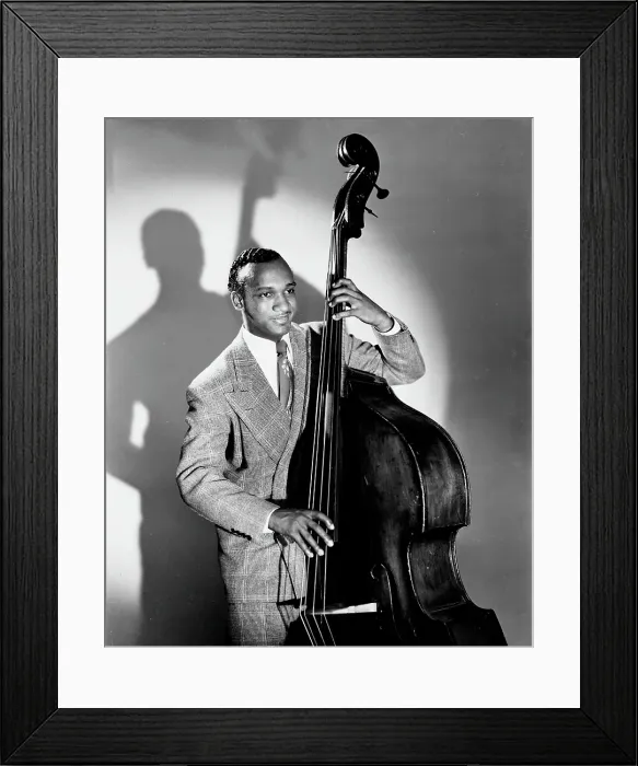 Framed Print : Photo of Oscar Pettiford Framed Print : Photo of Oscar Pettiford