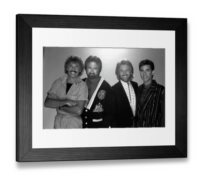Framed Print : Photo of Oak Ridge Boys Framed Print : Photo of Oak Ridge Boys