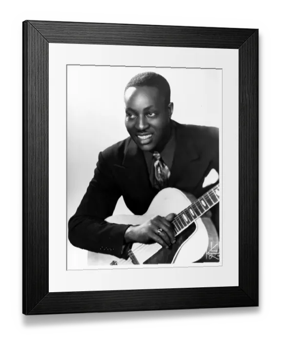 Framed Print : Photo of Broonzy Big Bill Framed Print : Photo of Broonzy Big Bill