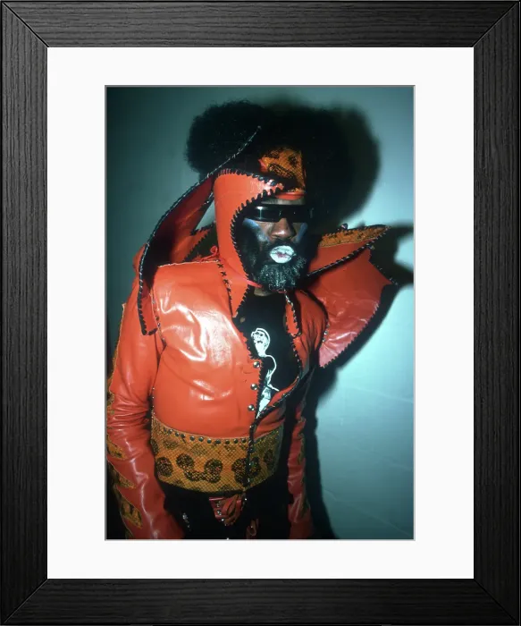 Framed Print : Photo of George Clinton Framed Print : Photo of George Clinton