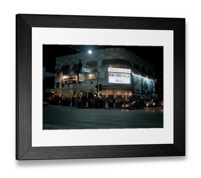 Framed Print : Whisky a Go Go