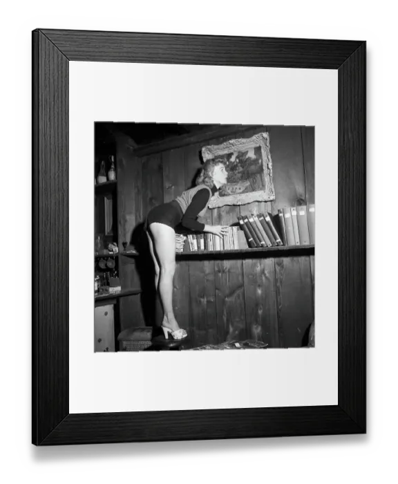 Framed Print : Photo of Joan Vohs Framed Print : Photo of Joan Vohs