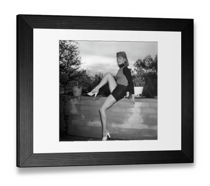 Framed Print : Photo of Joan Vohs Framed Print : Photo of Joan Vohs